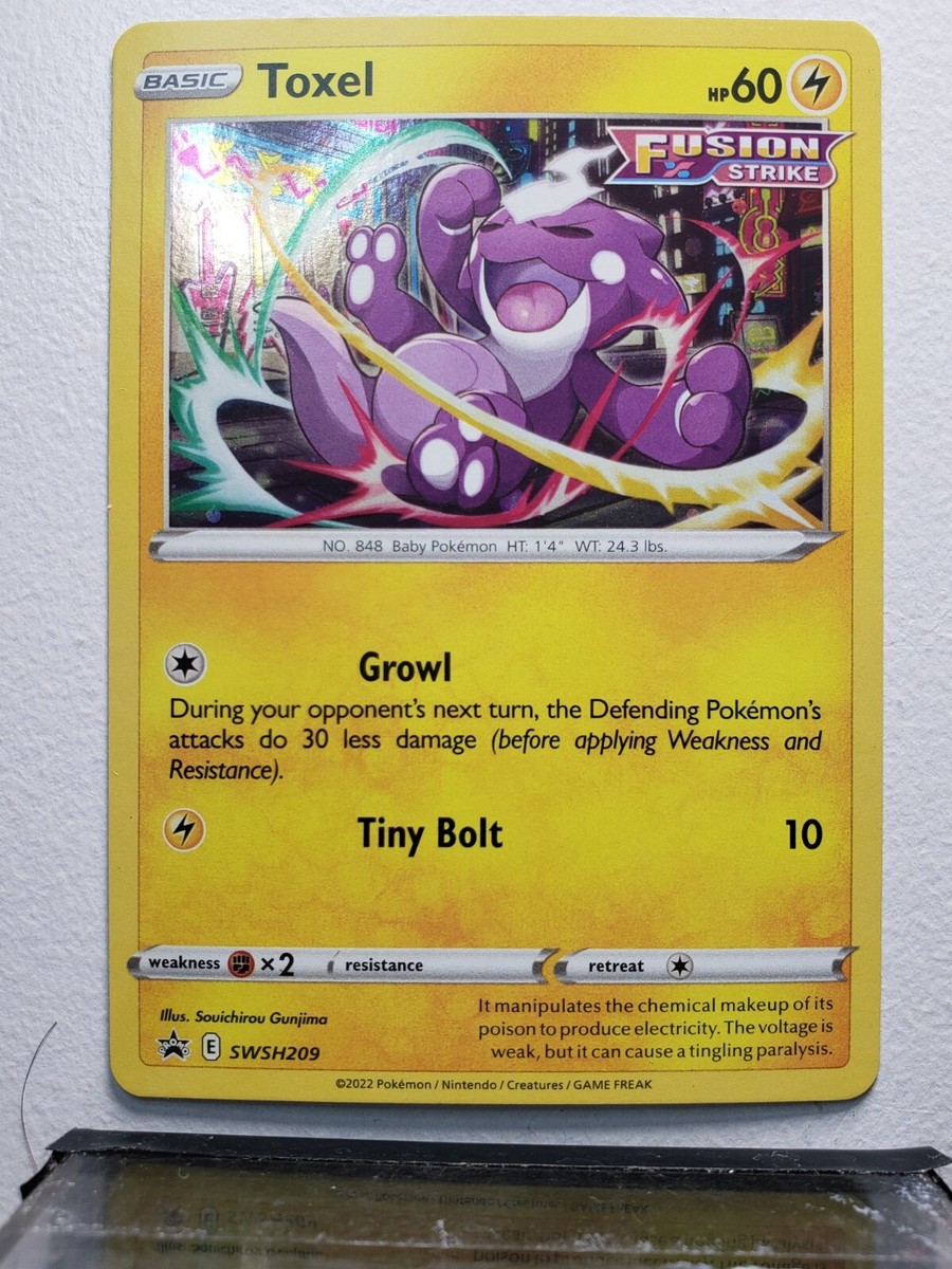 PROMO Toxel SWSH209 NM - COSMOS HOLO - Sword Shield Pokemon Card