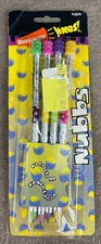 VTG Nickelodeon Yikes! Nubbs 4 HB #2 Pencils 1990's Berol NRFB