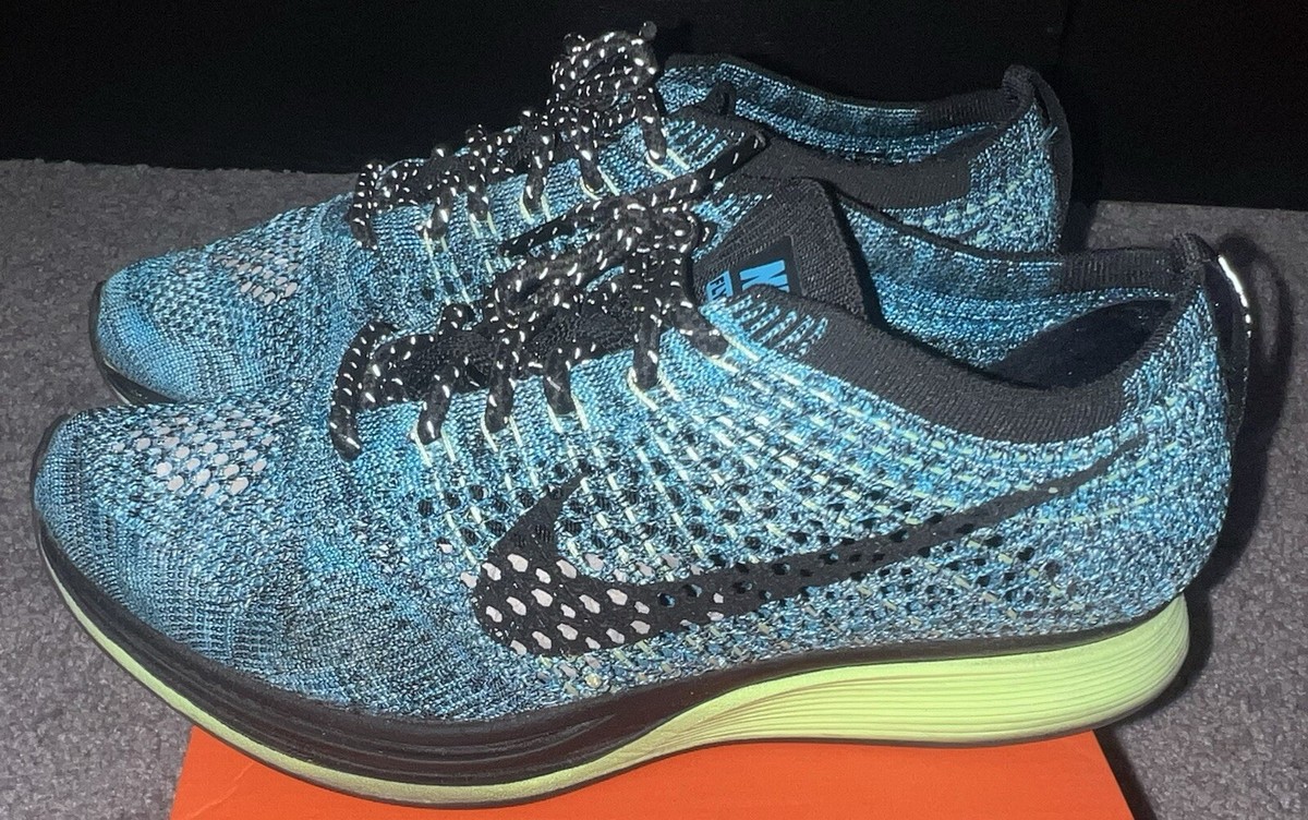 nike lunarepic flyknit racer blue