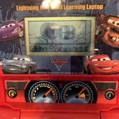 2011 VTech Disney Pixar Cars Lightning McQueen Learning Laptop