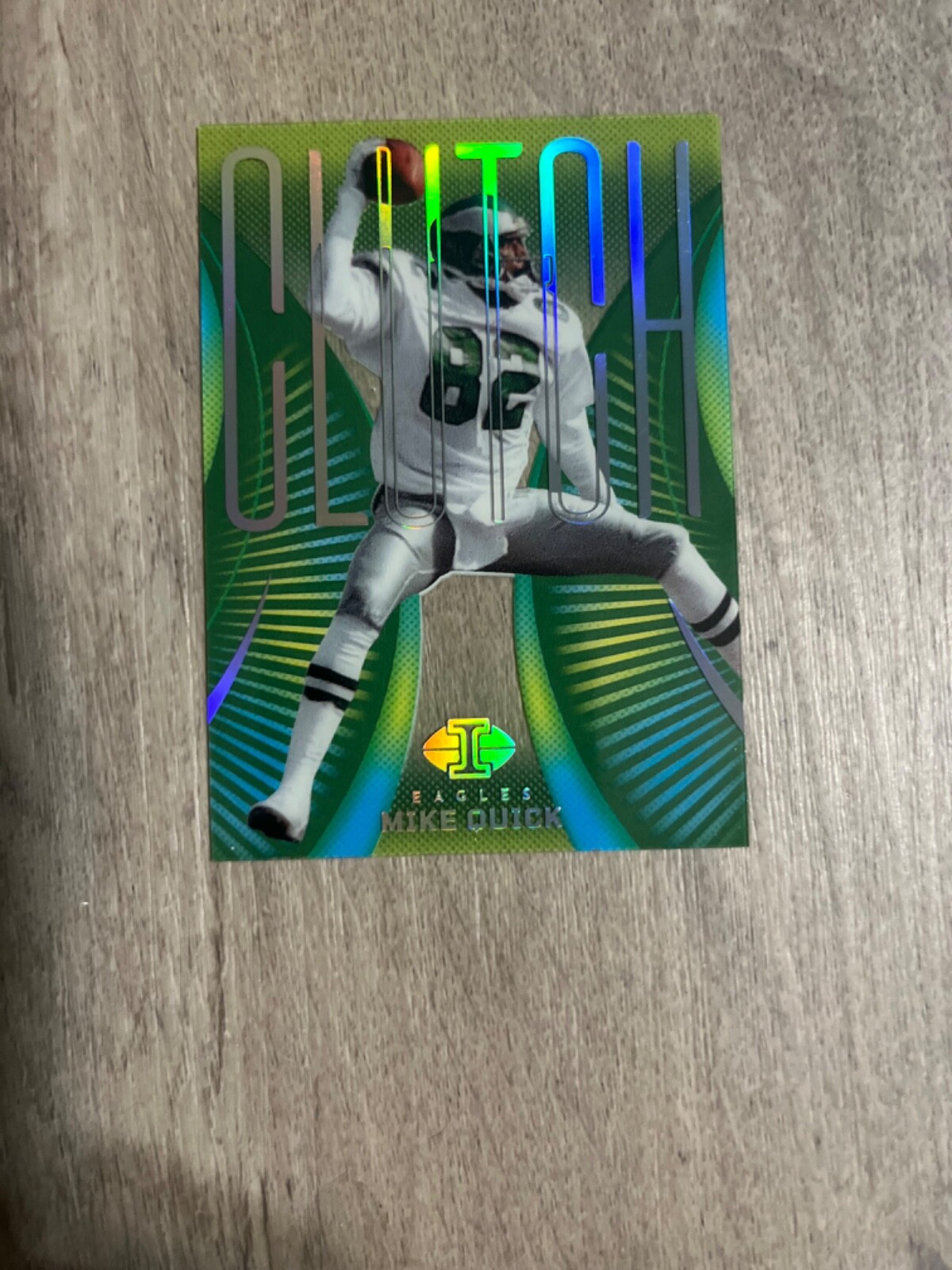2024 Panini Illusions Mike Quick #20 Emerald Clutch