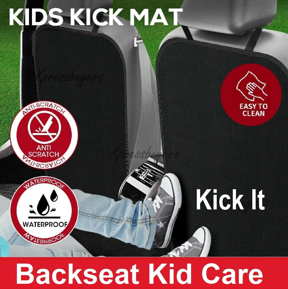 Car back seat 2025 kick protector