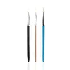 Nail Art Liner Brushes Set - 3pcs Nail Gel Polish Painting Nail Design Brush