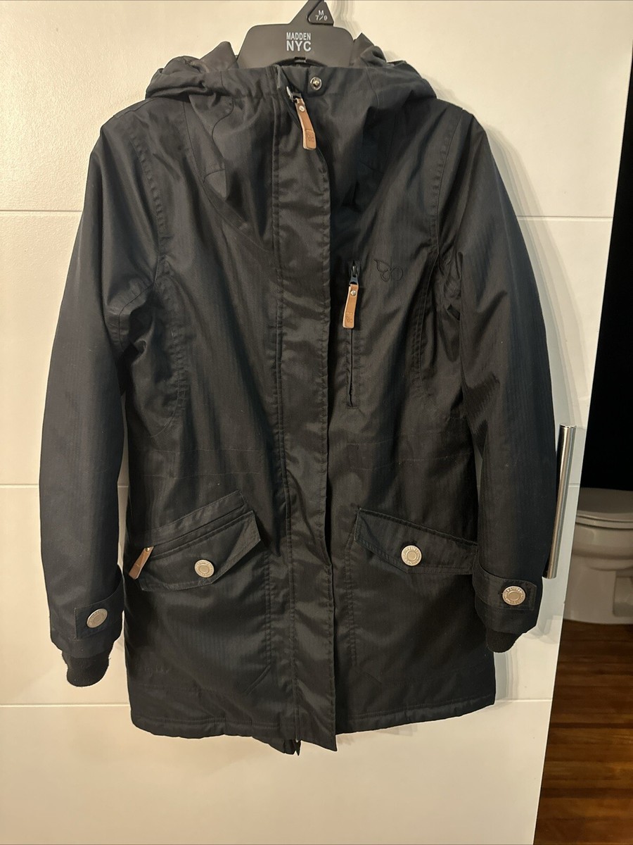 Ladies Berydale 5000 Parka Jacket, Size XS, Black