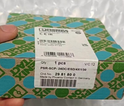 PHOENIX Contact Safety relay 2981800 PSR-SCP -24DC/ESD/4X1/30 UPS shipping