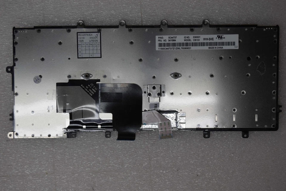 Lenovo ThinkPad X240 Keyboard Swedish/Finnish Layout 0C44737 04Y0926 04Y0964 - Image 2 of 3