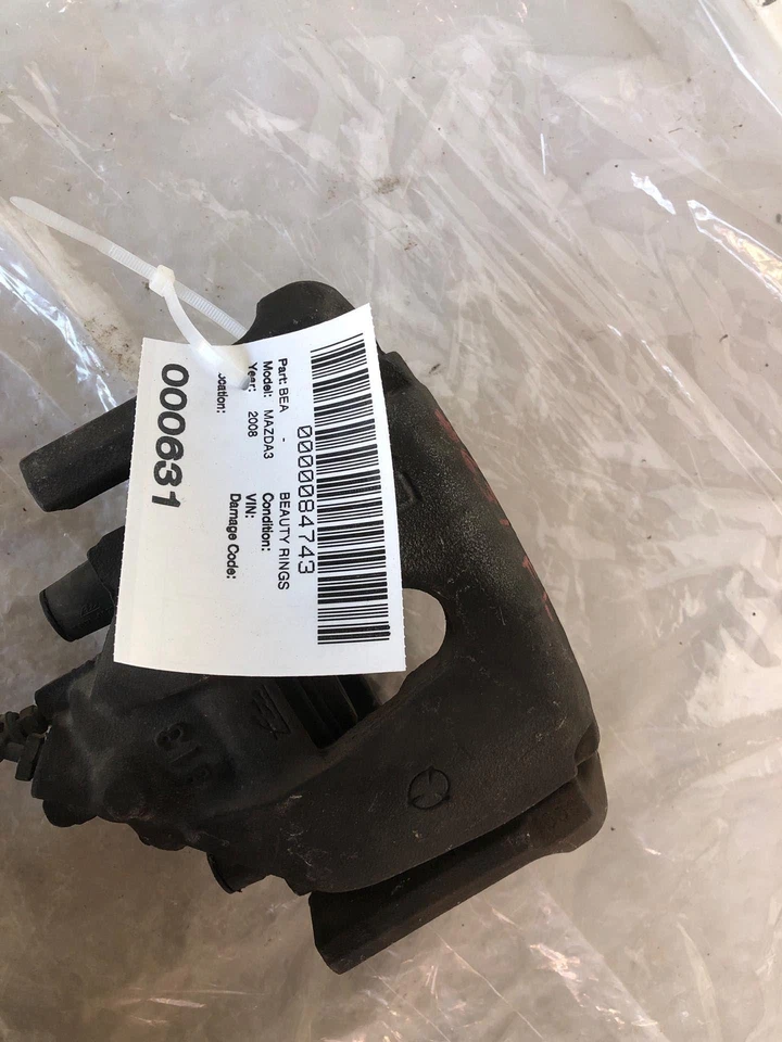 Conjunto de pinza de freno delantera Mazda 3 Sport 2004-2013 lado izquierdo del conductor LH OEM Foto 3 de 4