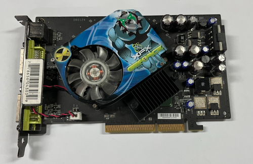 XFX Nvidia GeForce 7600GT 256MB DDR3 AGP 4x/8x DVI S-Video For Parts or Repair