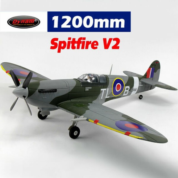 Dynam Spitfire V2 1200mm Wingspan - PNP 