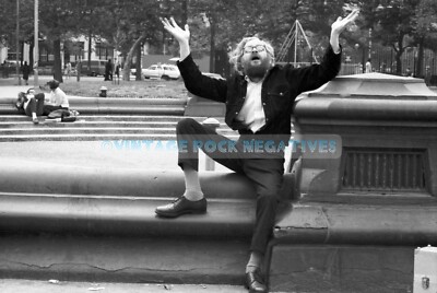 Beat Poet HARRY SMITH in NYC 9/26/65 - Pro Archival Print 8.5''x11'' fr Gahr Neg