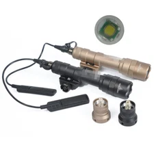 M600B Light LED Flashlight w/ Tail Switch Controller Rifle Light For M600B