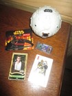 LOT Of FIVE Vintage STAR WARS Toys Card Memorabilia - 1980's to 2000's