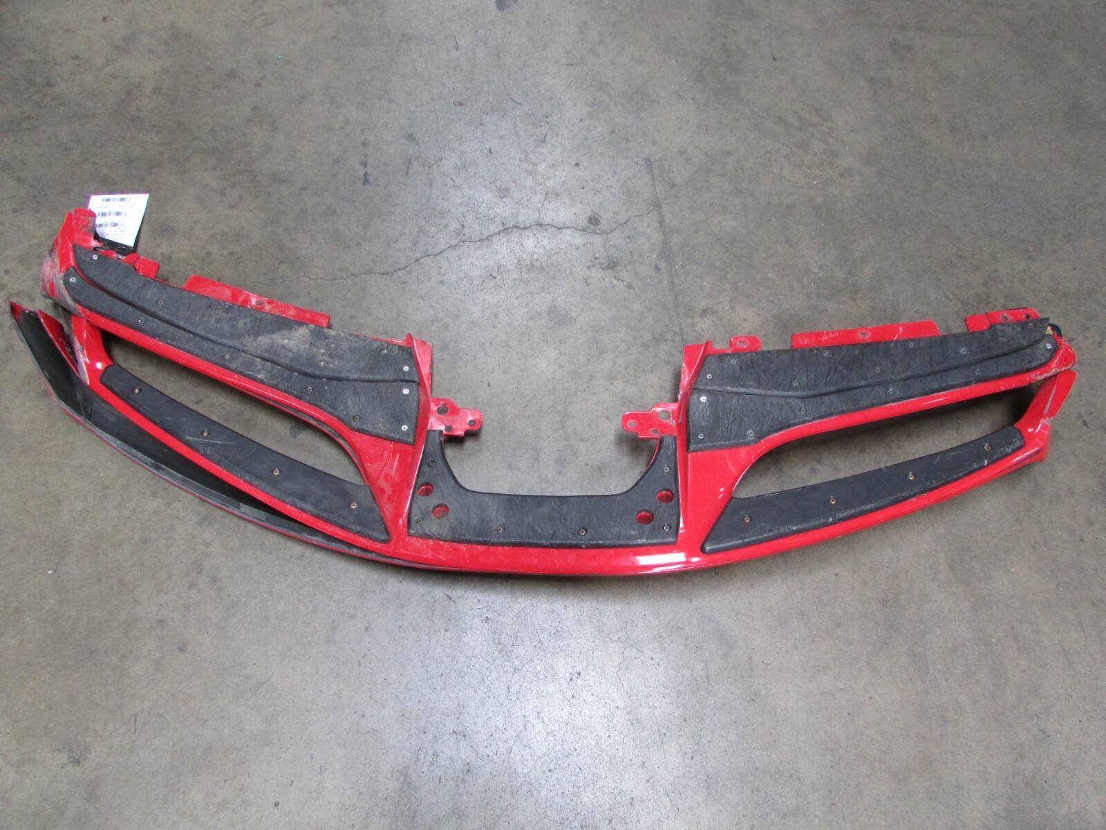 Ferrari 488, Front Spoiler Valance, Damaged, Used, P/N 86707910