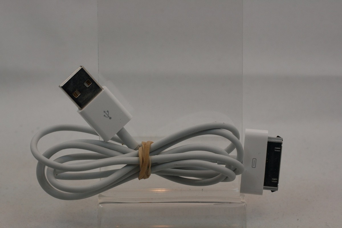 Genuine Apple 30-Pin dock ADC to USB cable for iPod Classic