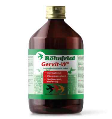 Rohnfried Gervit-W Breeding & Racing Multivitamin for Pigeons  (500ml, 1000ml)