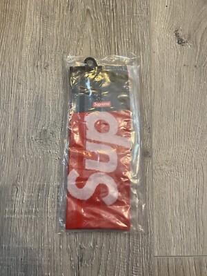 Brand New Authentic Supreme x Nike Lightweight Crew Socks Red Men's Size 10-11.5