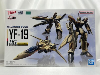 BANDAI HG MACROSS PLUS 1/100 YF-19 Plastic Model Kit from Japan | eBay