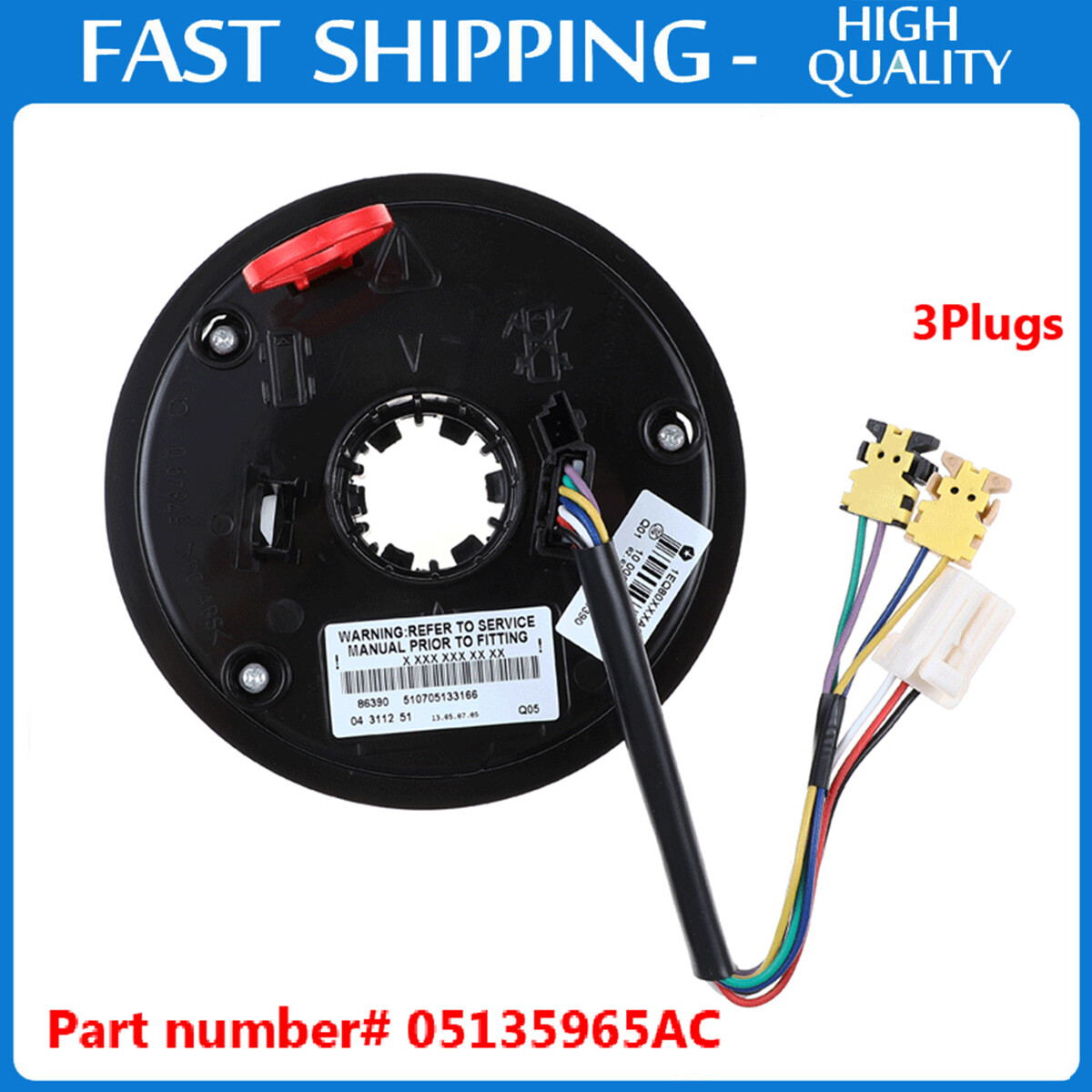 Steering Wheel Clock Spring For 2005 2006 2007 Dodge Charger Magnum