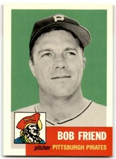 1991 TOPPS ARCHIVES 1953 BOB FRIEND PITTSBURGH PIRATES #298