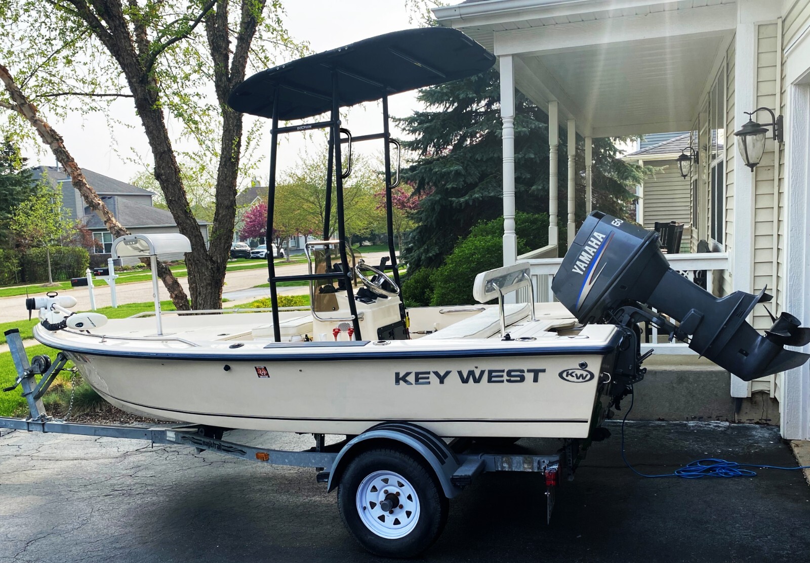 UPGRADED Dolphin Pro Boat T Top 2 GRAB HANDLES | Heavy Duty T Top | Black Coated