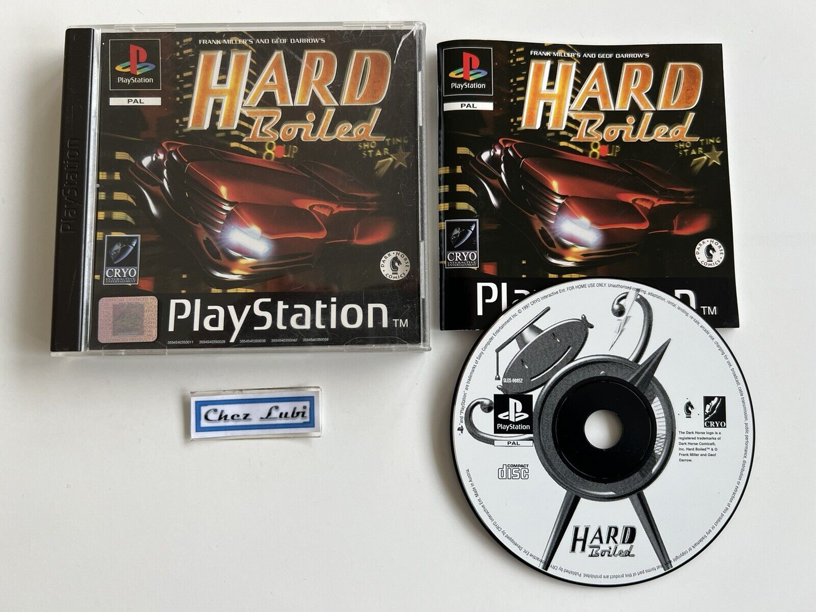 Hard Boiled - Sony PlayStation PS1 - PAL GER (Deutsch) - Avec Notice