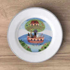 Villeroy & Boch - Breakfast Plate 21Cm Design Naif Noah's Ark Villeroy