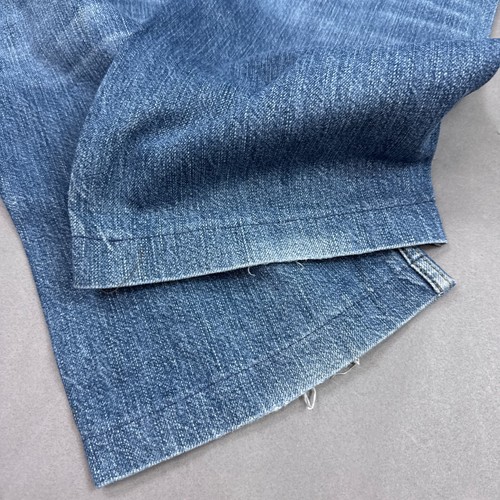 Diesel Jeans Men 33x32 Blue Larkee Distressed Faded Denim Pant 0RZK8 Ins Altered - Picture 8 of 22