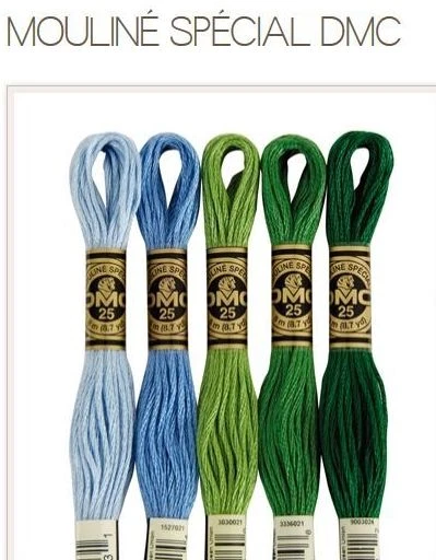 Fili Da Ricamo 100 In 100% Cotone, Da 8 M, 6 Fili, 100 Filuna Ricamo