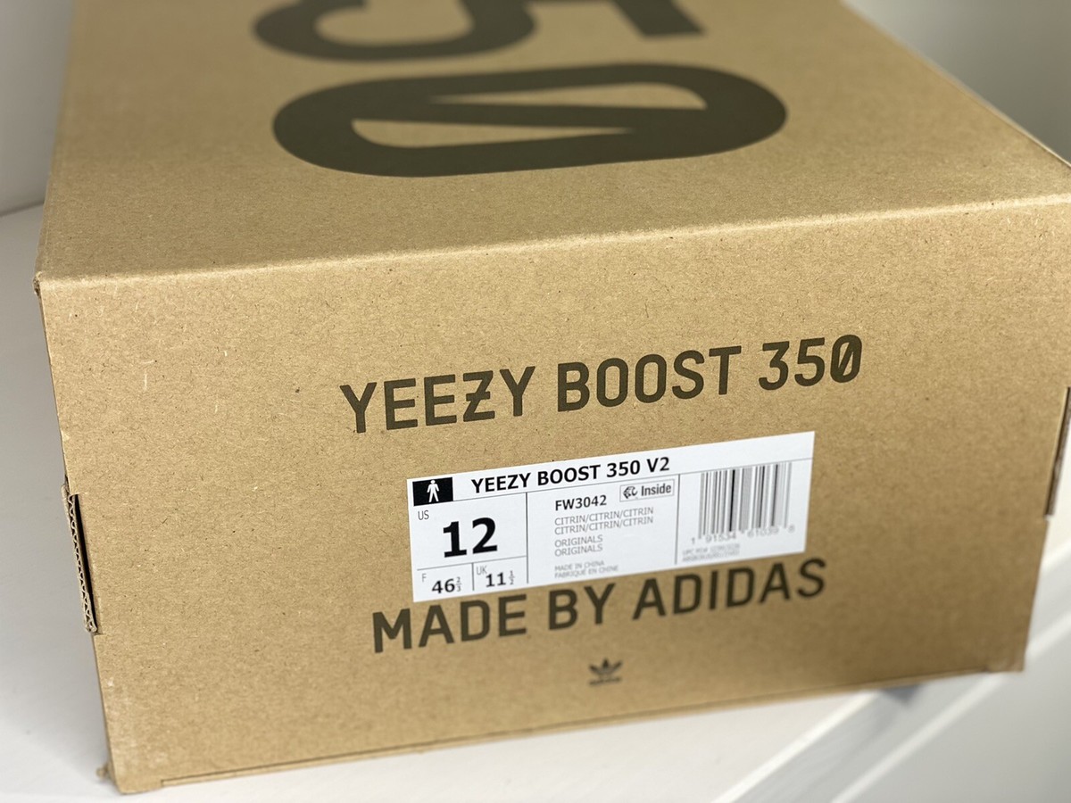 Yeezy Boost 350 V2 Citrin (Non-Reflective)
