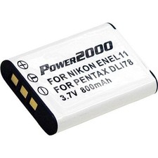 Power2000 EN-EL11 Rechargeable Battery for Nikon Coolpix S560 S550