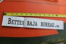 BETTER BAJA BUREAU Surfing Mexico Surfboards Chicano V15 Vintage Surfing STICKER