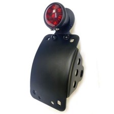 12V LED Bates TailLight with Number Plate Bracket. Custom/ Chopper/ Cafe Racer