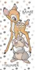 Disney Bambi and Thumper Bath Beach towel 140 x 70 cm 100% COTTON