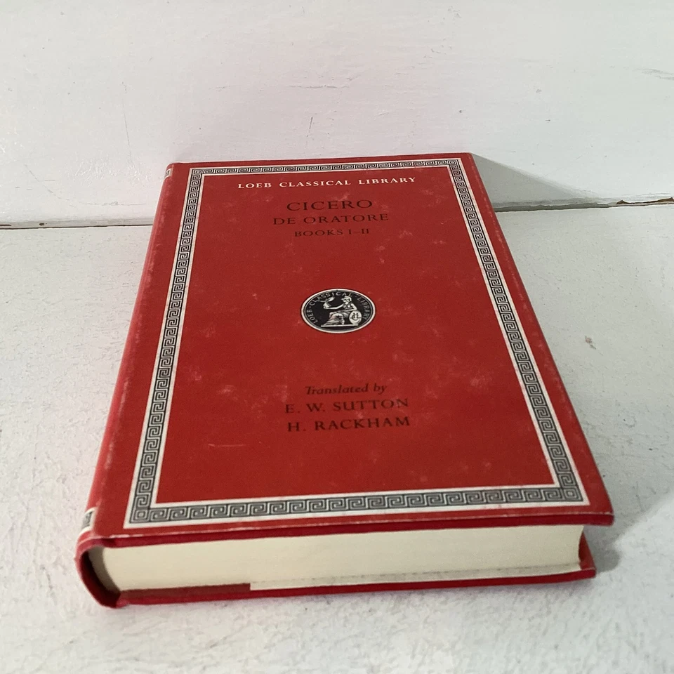 Cicero De Oratore Books 1-II Loeb Classical Library HC DJ VG - Image 3 of 4
