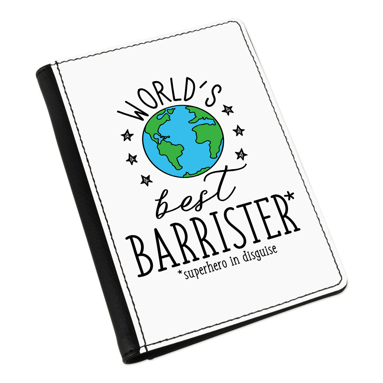 World's Best Barrister Custodia Passaporto Cover Scherzo Divertente Bellissimo