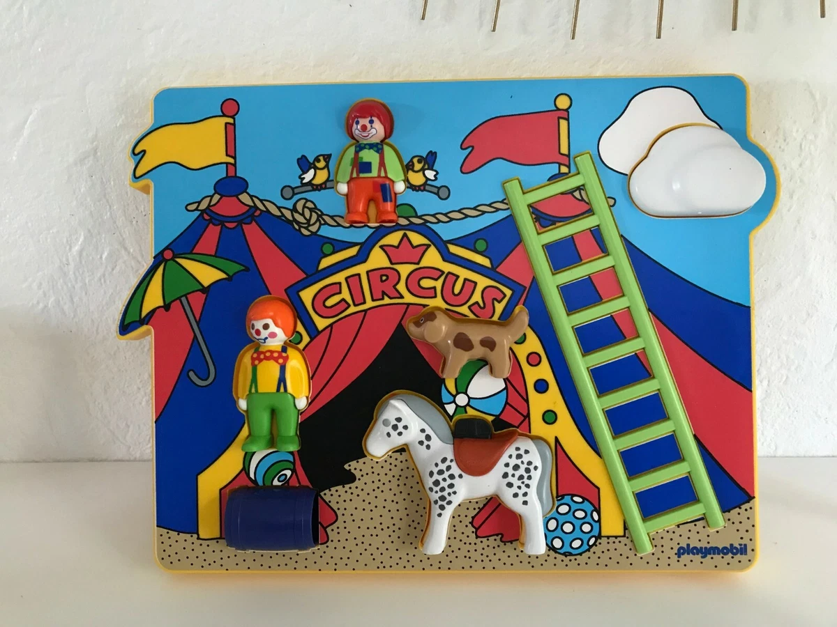 Playmobil 123 # 6747 Circus Puzzle New