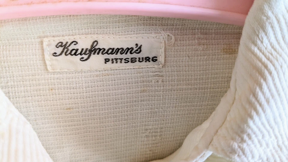 Antiguo abrigo Kaufman's Pittsburgh muñeca bebé finales de 1800-principios de 1900 vintage Foto 3 de 4