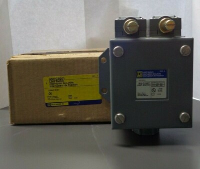 New Square D 9007CB201 Double Turret Head Limit Switch Series A NIB