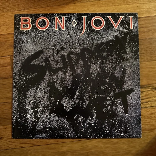Bon Jovi “Slippery When Wet” Vinyl LP 1986 Mercury Records 830264-1M-1*NM/NM🤯