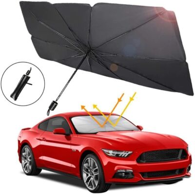 For Toyota Accessory Car Windshield Sunshade Heat UV Block Visor Cover Umbrella