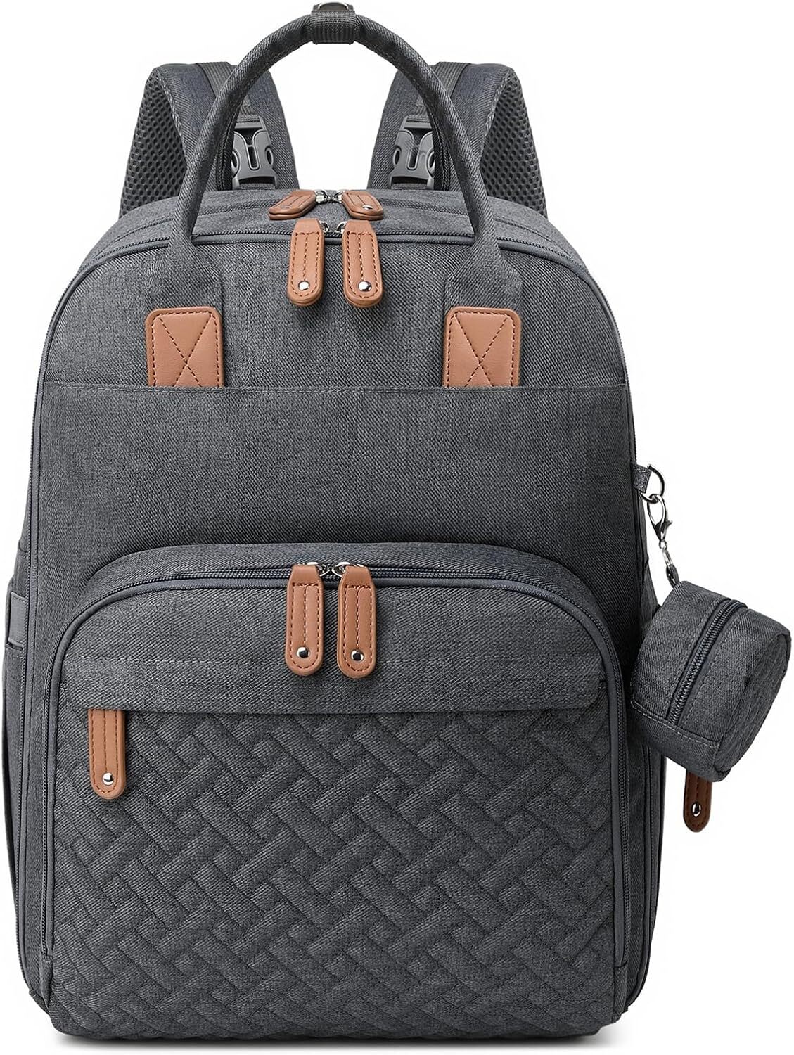 JOLLITO Multifunctional Diaper Backpack for Travel & Baby Essentials-image