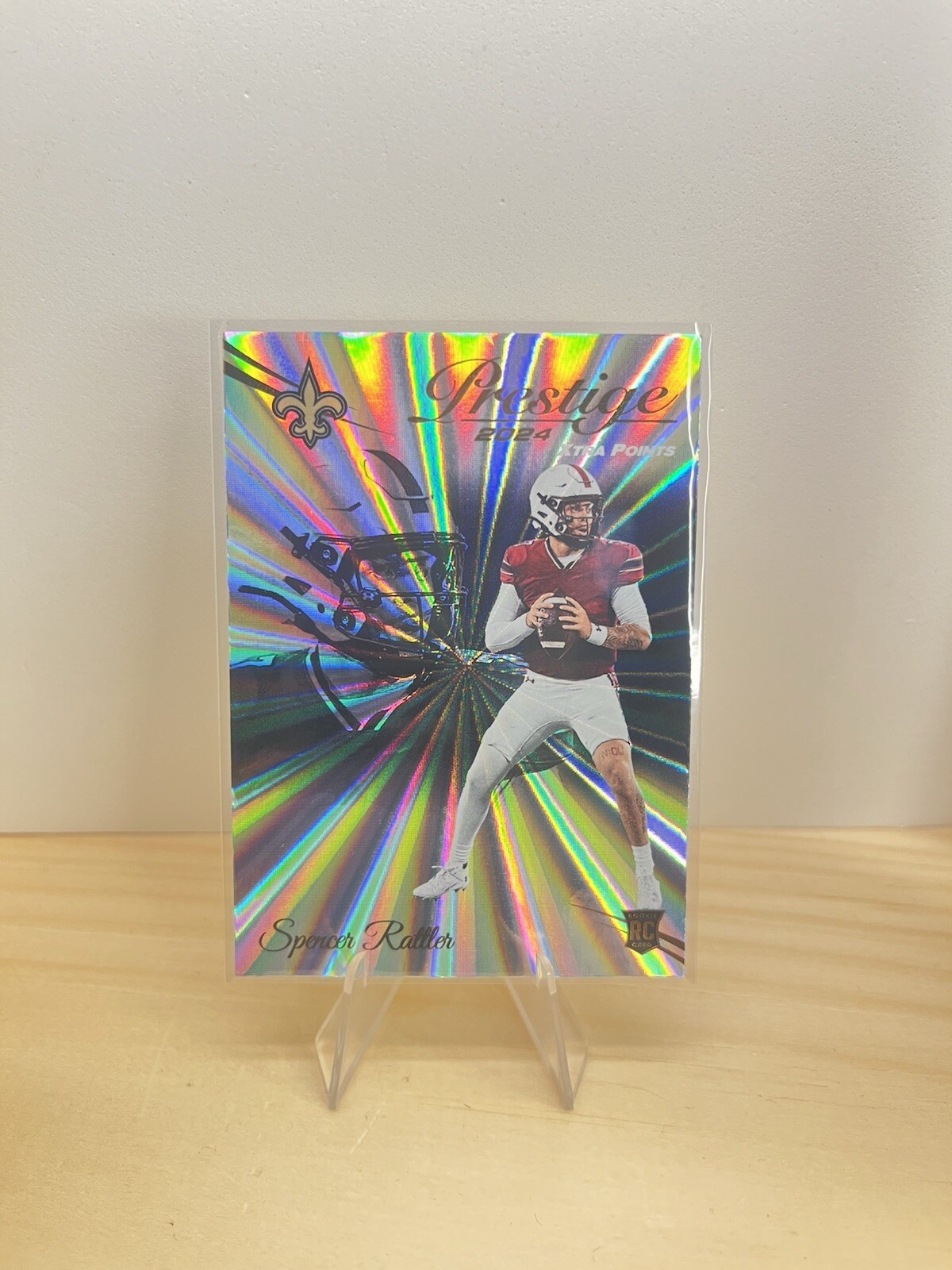 2024 Panini Prestige - Rookies Xtra Points Sunburst #359 Spencer Rattler (RC)