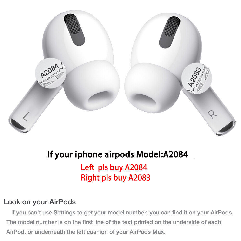 Two Apple AirPods Pro 1st Gen LEFT Replacement AirPod Only Two Apple AirPods Pro 1st Gen LEFT Replacement AirPod Only