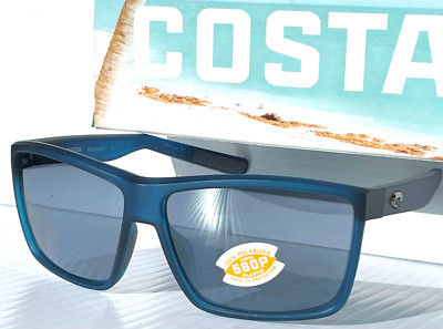 COSTA RINCONCITO Mt Atlantic Blue POLARIZED Grey Mirror Sunglass RIC 177  580P