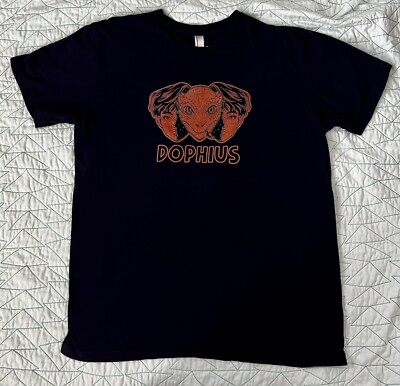 Dophius Dead Beats Records Blue Shirt XL 22  X 30 
