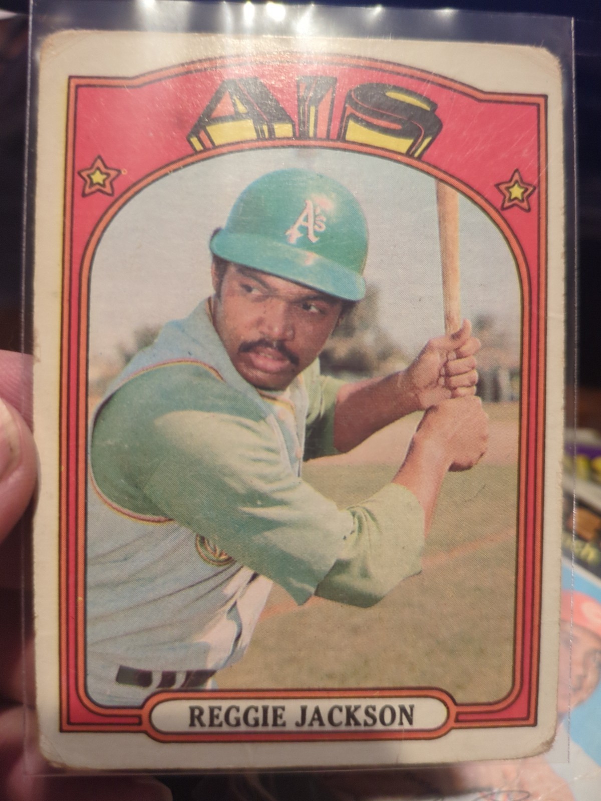 1972 Topps - Reggie Jackson #435 baseball card