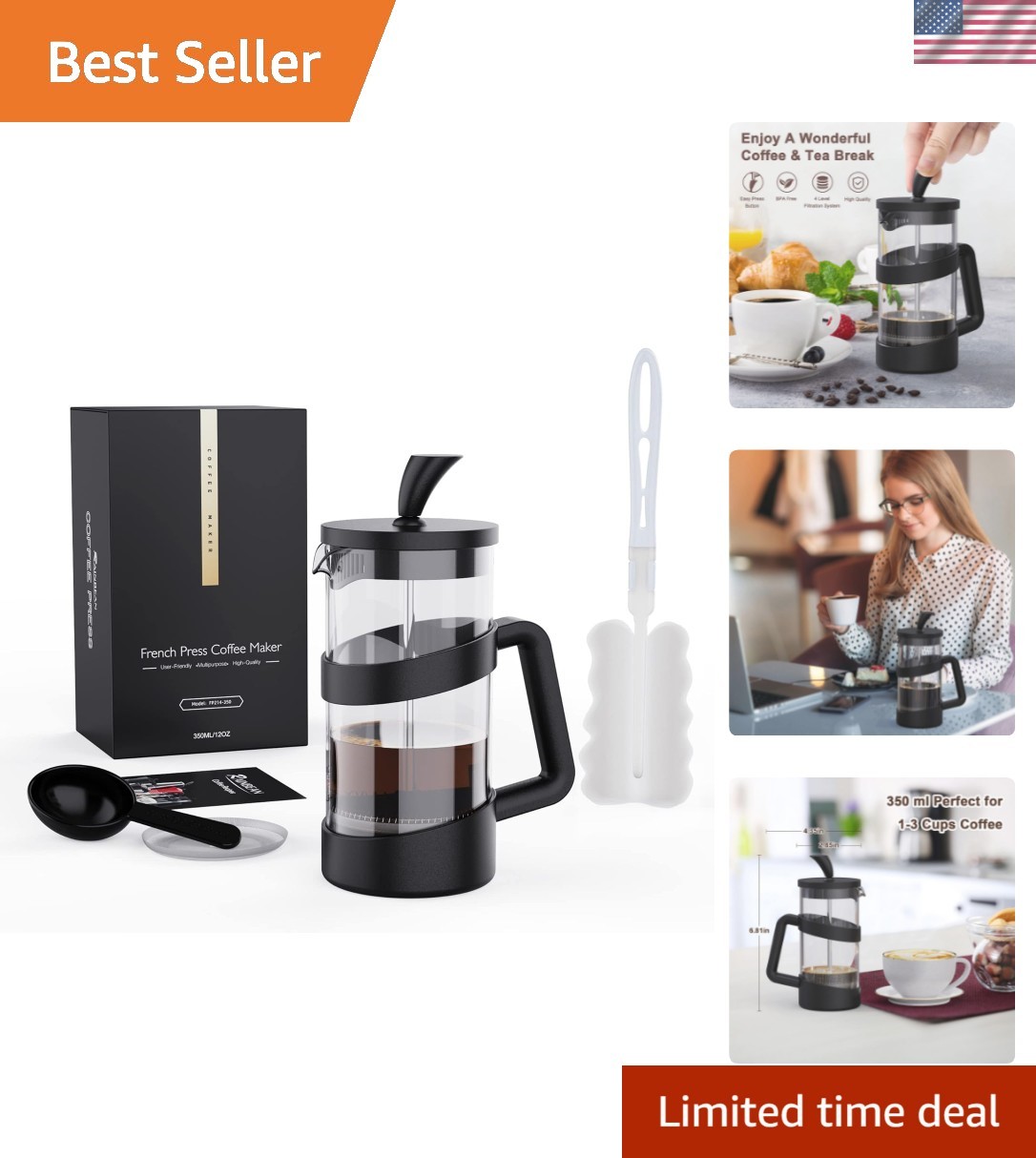 - 12 Oz, Ideal For Home, Office & Outdoor Use