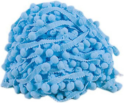 5 Yards Pomponborte Bommelborte Bommel Fringe Band Fransenborte Pomponband Bomme