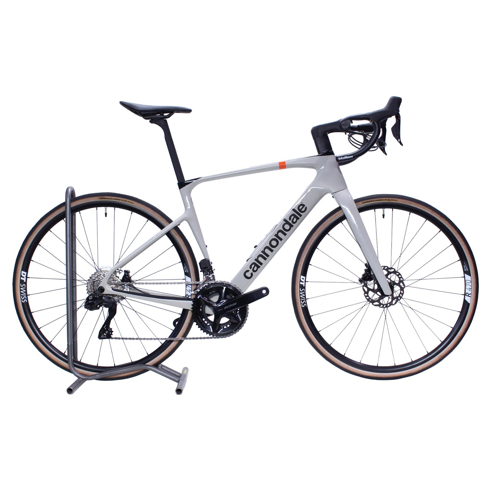 B-Grade Cannondale Synapse Carbon 4 Chalk 54cm Di2 105 Road Bike
