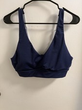 Fabletics Navy Blue Sports Bra